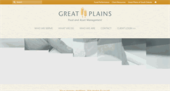 Desktop Screenshot of greatplainstrust.com